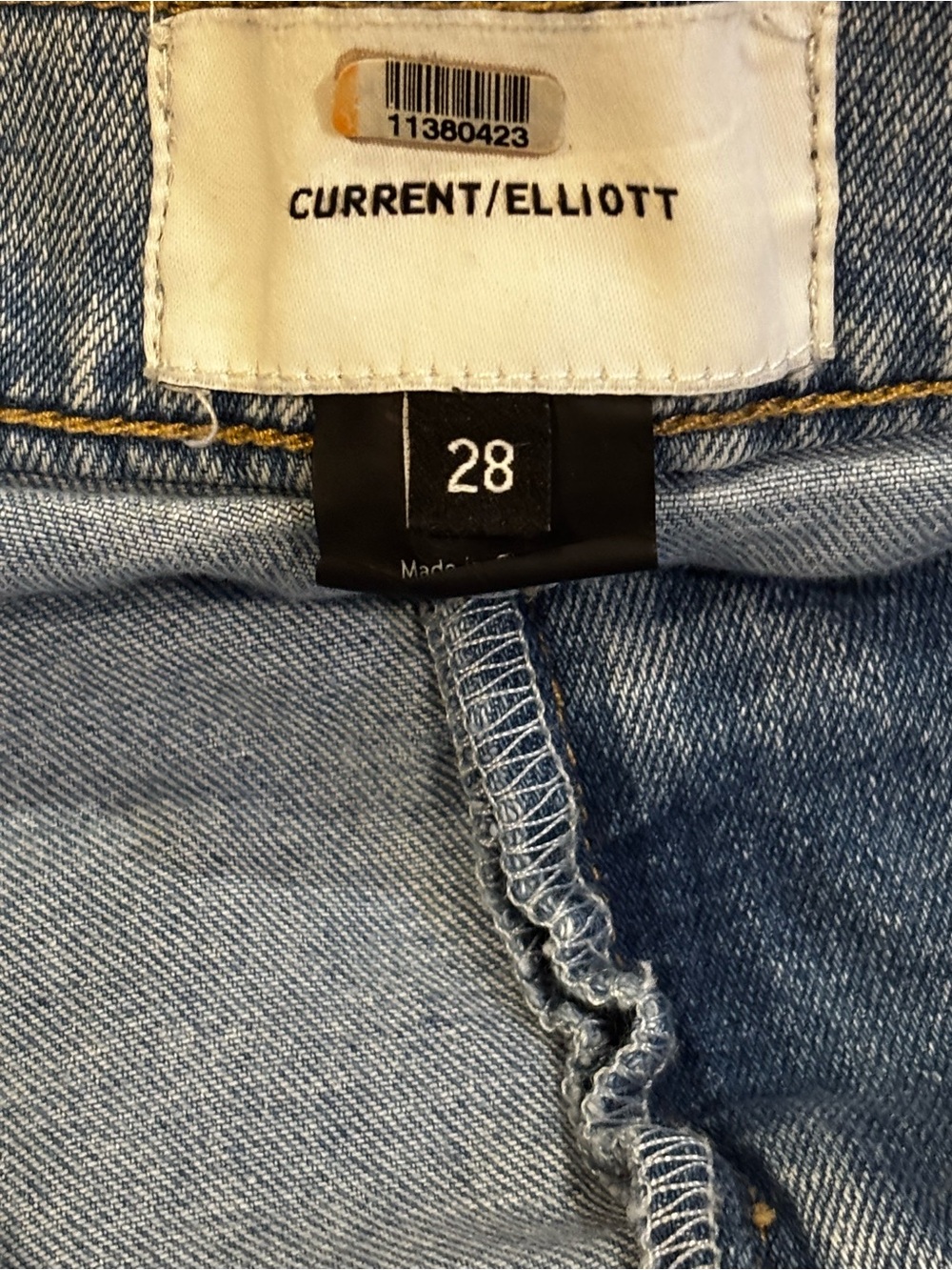 Current/Elliott The Stiletto Light Wash Skinny Jeans Size 28 - Picture 4 of 9